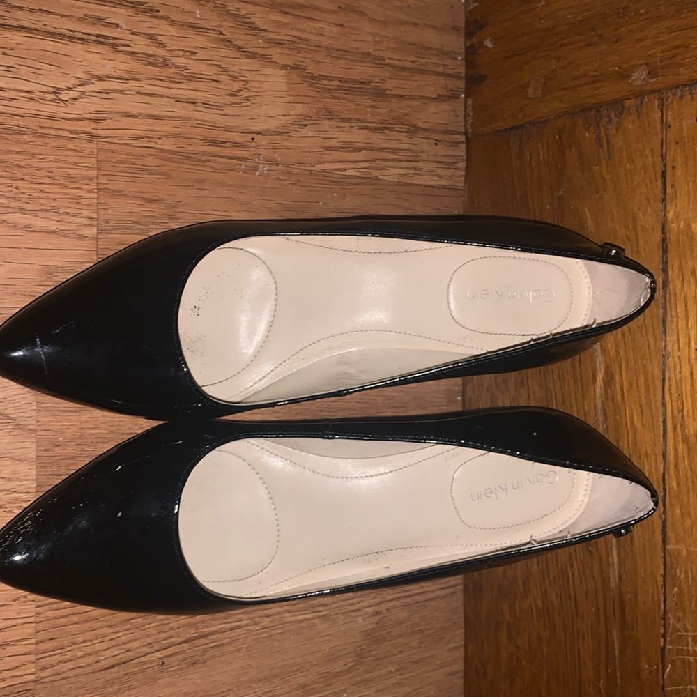 6 1/2 Calvin Klein black heels